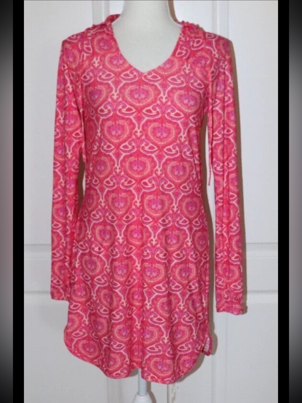 Coolibar Seacoast Swim Cover Up Dress Size XS Vacation Beach